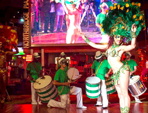 Brazilian Samba Drummers and Dancers Perth